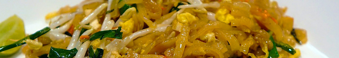 Eating Thai at Lemongrass Thai Restaurant restaurant in Fairbanks, AK.